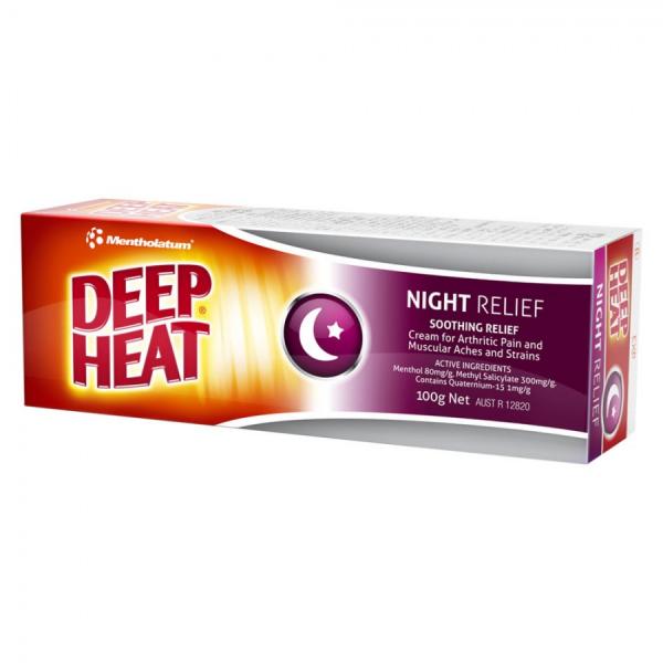 Dầu xoa bóp Deep Heat Night Relief 100g